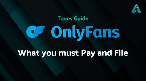 how to hide onlyfans on taxes|OnlyFans Taxes